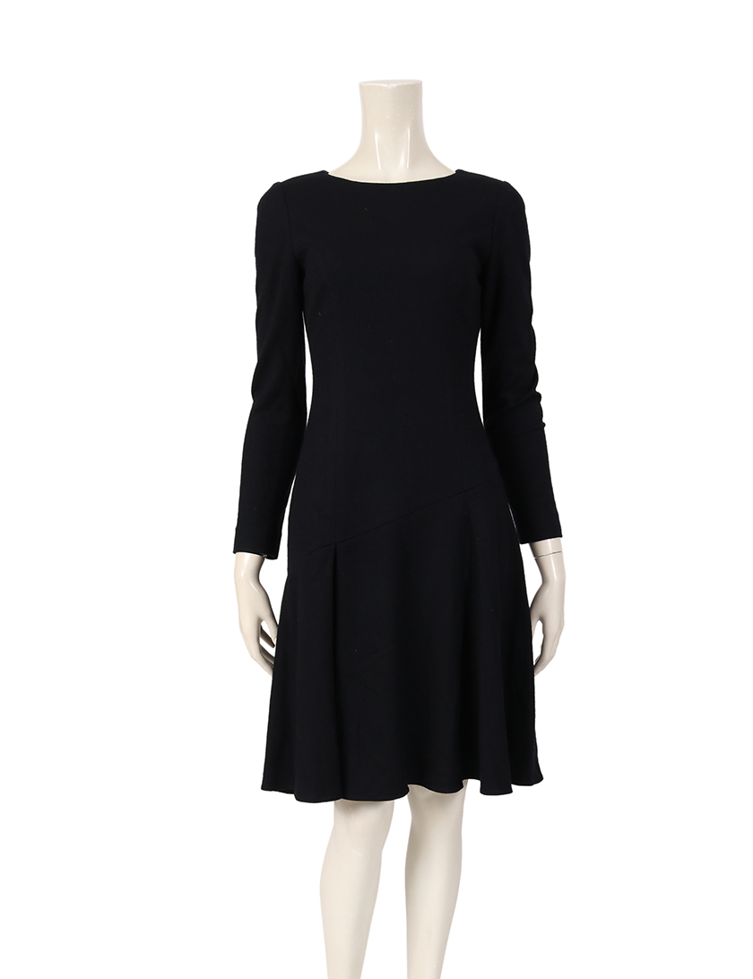 ルネ Rene ワンピース ウール ネイビー ハイブランド ブランド専門の中古通販サイト