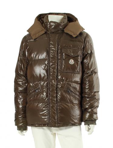 MONCLER・アウター・フード付き メンズ ダウンジャケット