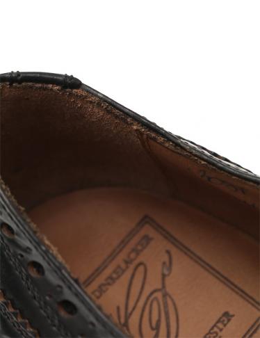 ハインリッヒディンケラッカー Heinrich Dinkelacker Rio ドレスシューズ レザー 黒 コードバン ウィングチップ ハイブランド ブランド専門の中古通販サイト