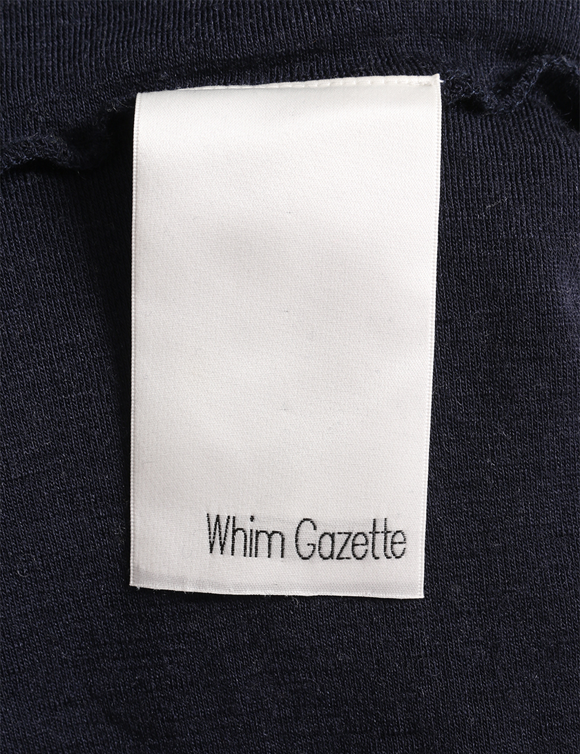 ウィムガゼット Whim Gazette ハイネックニットワンピース ネイビー ハイブランド ブランド専門の中古通販サイト