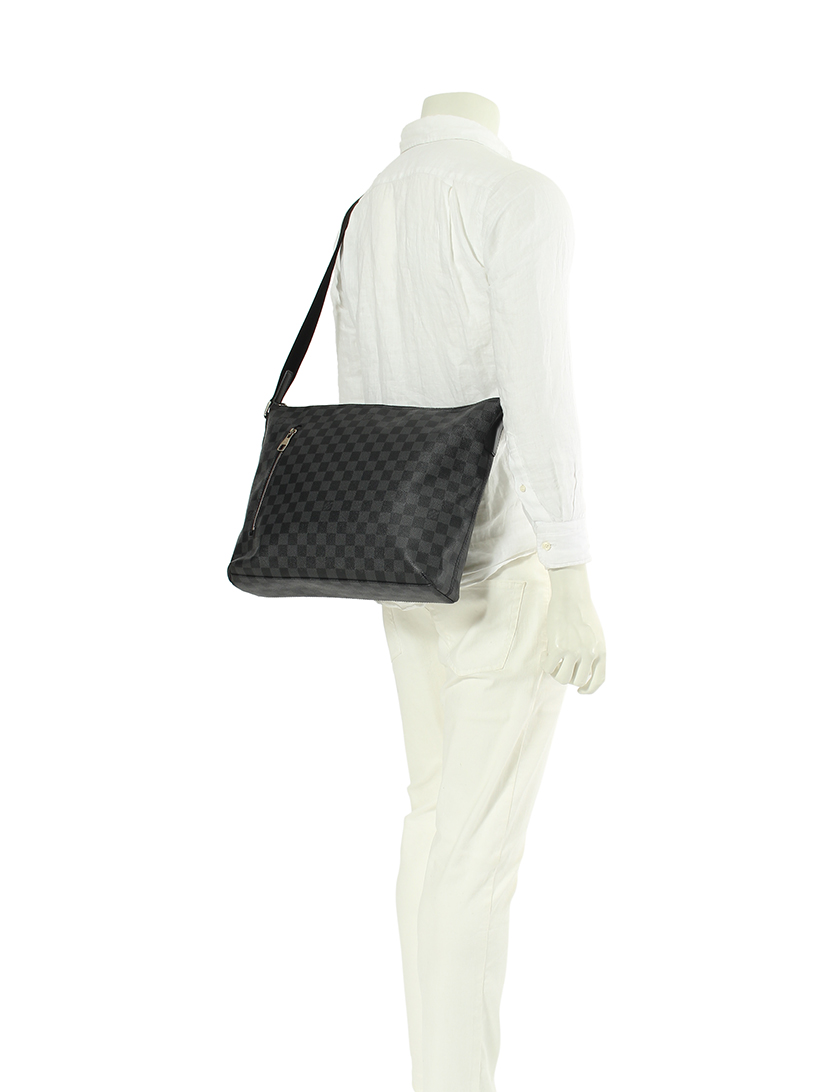 ルイヴィトン(LOUIS VUITTON)ミック|MM|ダミエ|グラフィット|ハイブランド・ブランド専門の中古通販サイト(29207)