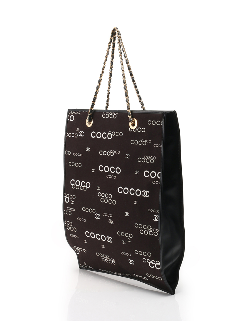 シャネル Chanel Cocoデザイン チェーン トートバッグ ハイブランド ブランド専門の中古通販サイト 308
