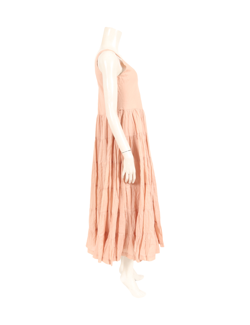 マリハ Mariha ロングワンピース ノースリーブ ピンク ハイブランド ブランド専門の中古通販サイト