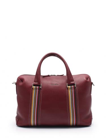 ポールスミス Paul Smith ビジネスバッグ レザー ボルドー マルチカラー 2way ハイブランド ブランド専門の中古通販サイト