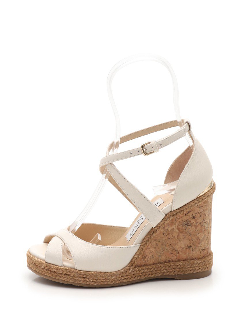 ジミーチュウ(JIMMY CHOO)ALANAH105|ウエッジソールサンダル ジミーチュウ(JIMMY CHOO)ALANAH105|ウエッジソールサンダル