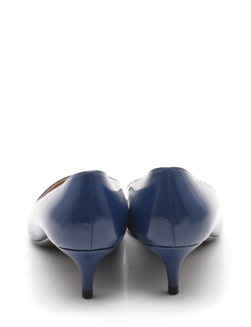 プラダ(PRADA)|ポインテッドトゥパンプス|レザー|青|ハイブランド・ブランド専門の中古通販サイト(479600)