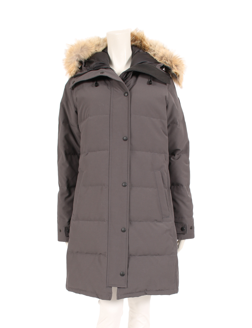 カナダグース Canada Goose シェルバーン パーカー ダウンコート グレー ハイブランド ブランド専門の中古通販サイト