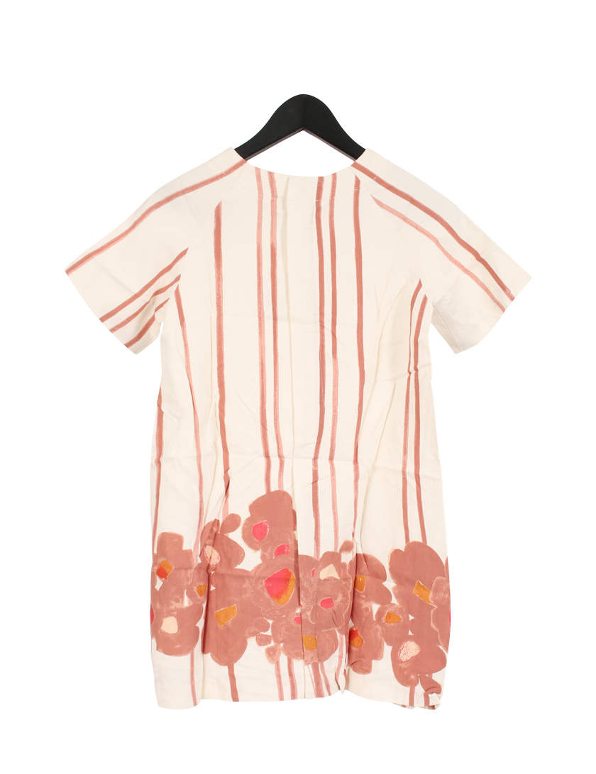 クロエ Chloe ワンピース アイボリー 茶 キッズ ハイブランド ブランド専門の中古通販サイト