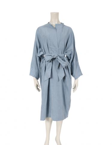 ウィムガゼット Whim Gazette スキッパー ワンピース グレーブルー フェイクスエード ハイブランド ブランド専門の中古通販サイト 4872