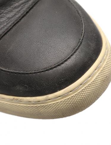 クリスヴァンアッシュ Kris Van Assche ハイカットスニーカー レザー 黒 ジップアップ ハイブランド ブランド専門の中古通販サイト