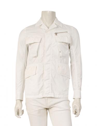 エストネーション Estnation ミリタリージャケット ブルゾン オフホワイト ハイブランド ブランド専門の中古通販サイト