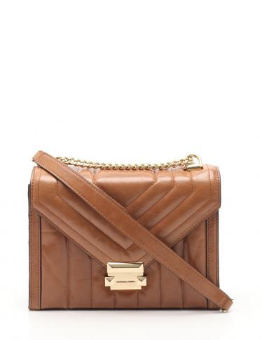 whitney large quilted leather