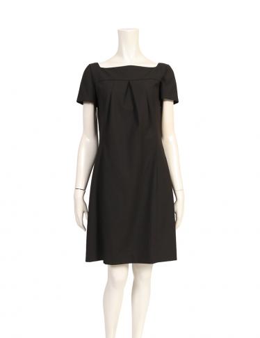 フォクシーニューヨーク Foxey New York ワンピース 半袖 ダークブラウン ハイブランド ブランド専門の中古通販サイト