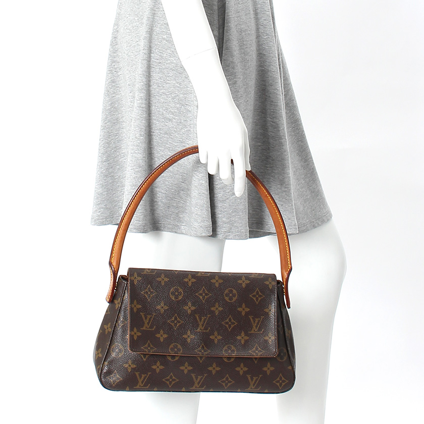 ルイヴィトン(LOUIS VUITTON)モノグラム ミニ・ルーピング|ハイブランド・ブランド専門の中古通販サイト(2023)