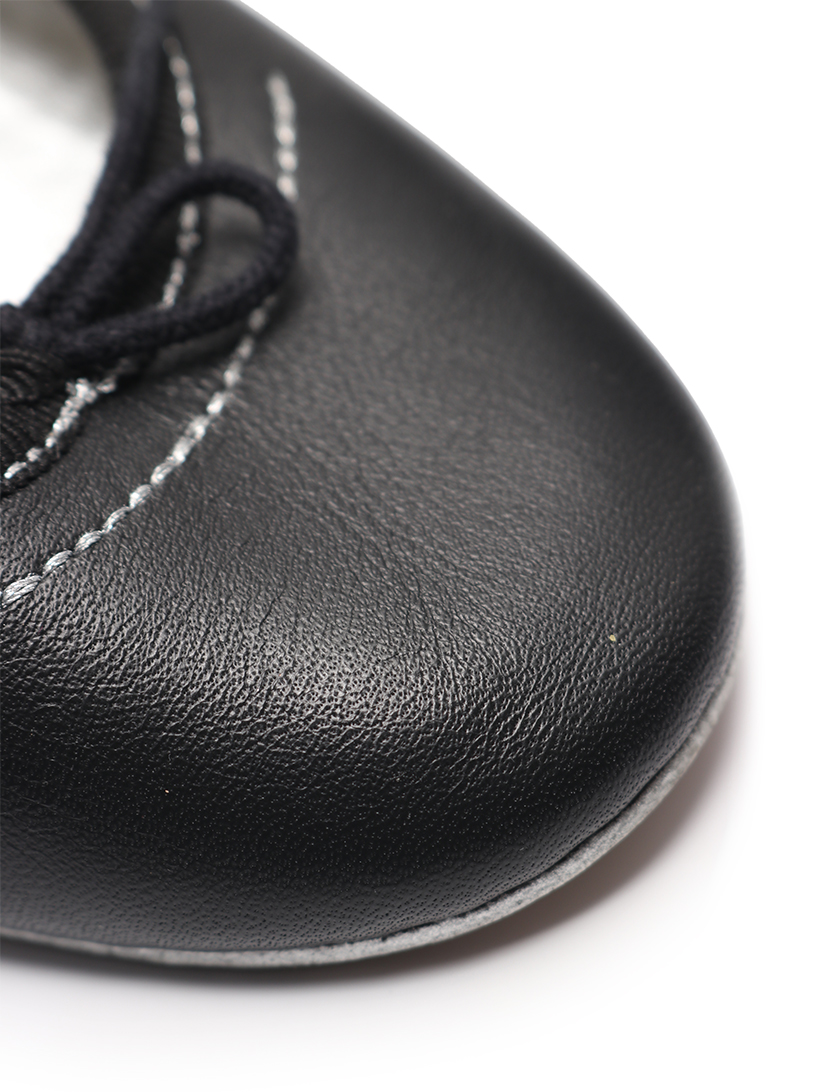 レペット(Repetto)|フラットシューズ|レザー|黒|ショルバー ...