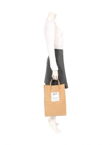 マディソンブルー(MADISONBLUE)MADISONBLUE|×|PilgrimSurf+Supply|GRAMERCY|トートバッグ|ペーパー|茶|白|黒|ハイブランド・ブランド専門の中古通販サイト(502804)