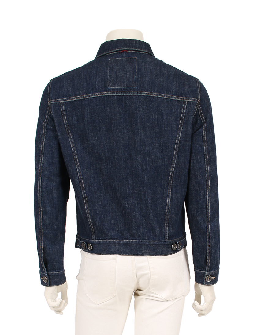 ブルネロクチネリ(BRUNELLO CUCINELLI)デニム|ジャケット|ネイビー|ハイブランド・ブランド専門の中古通販サイト(505401)