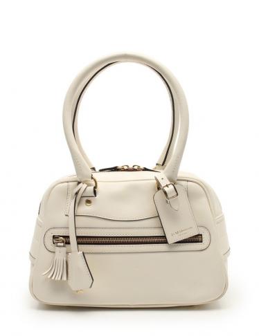 ジェイアンドエムデヴィッドソン J M Davidson Vivi ミニボストン レザー アイボリー ハイブランド ブランド専門の中古通販サイト 5117