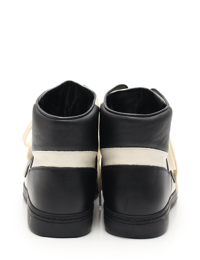 グッチ(GUCCI)インターロッキングG|ハイカットスニーカー|レザー|黒|白|バイカラー|ハイブランド・ブランド専門の中古通販サイト(511991)