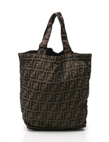 【超特価sale開催!】 ブラック 8BH198 トートバッグ ショッピングロール FENDI フェンディ ショルダーバッグ 中古 レディース トートバッグ フェンディ(FENDI)ショッピングバッグ|ズッカ柄|ハンドバッグ|茶色|ハイブランド・ブランド専門の中古通販サイト(36486)