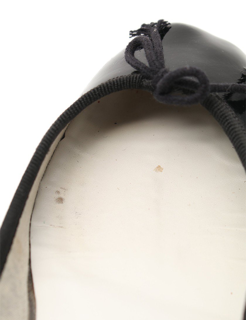 レペット(Repetto)バレエシューズ|フラットシューズ|エナメルレザー|黒|ハイブランド・ブランド専門の中古通販サイト(513942)