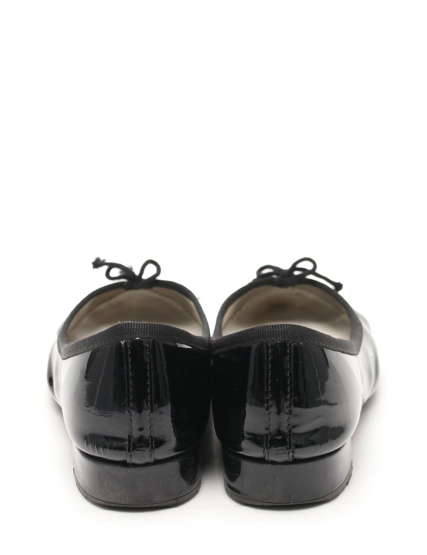 レペット(Repetto)バレエシューズ|フラットシューズ|エナメルレザー|黒|ハイブランド・ブランド専門の中古通販サイト(513942)