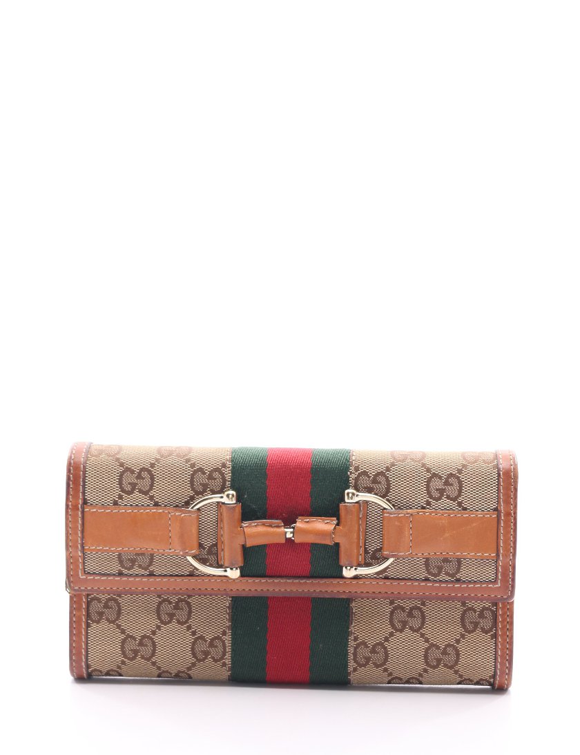 グッチ Gucci Ggキャンバス ホースビット 二つ折り長財布 キャンバス レザー ベージュ 茶 緑 赤 ハイブランド ブランド専門の中古通販サイト グッチ Gucci Ggキャンバス ホースビット 二つ折り長財布 キャンバス レザー ベージュ 茶 緑 赤 ハイブランド ブランド専門の中古通販サイト