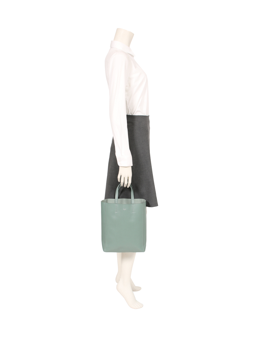 セリーヌ(CELINE)カバ|スモール|トートバッグ|レザー|ライム ...