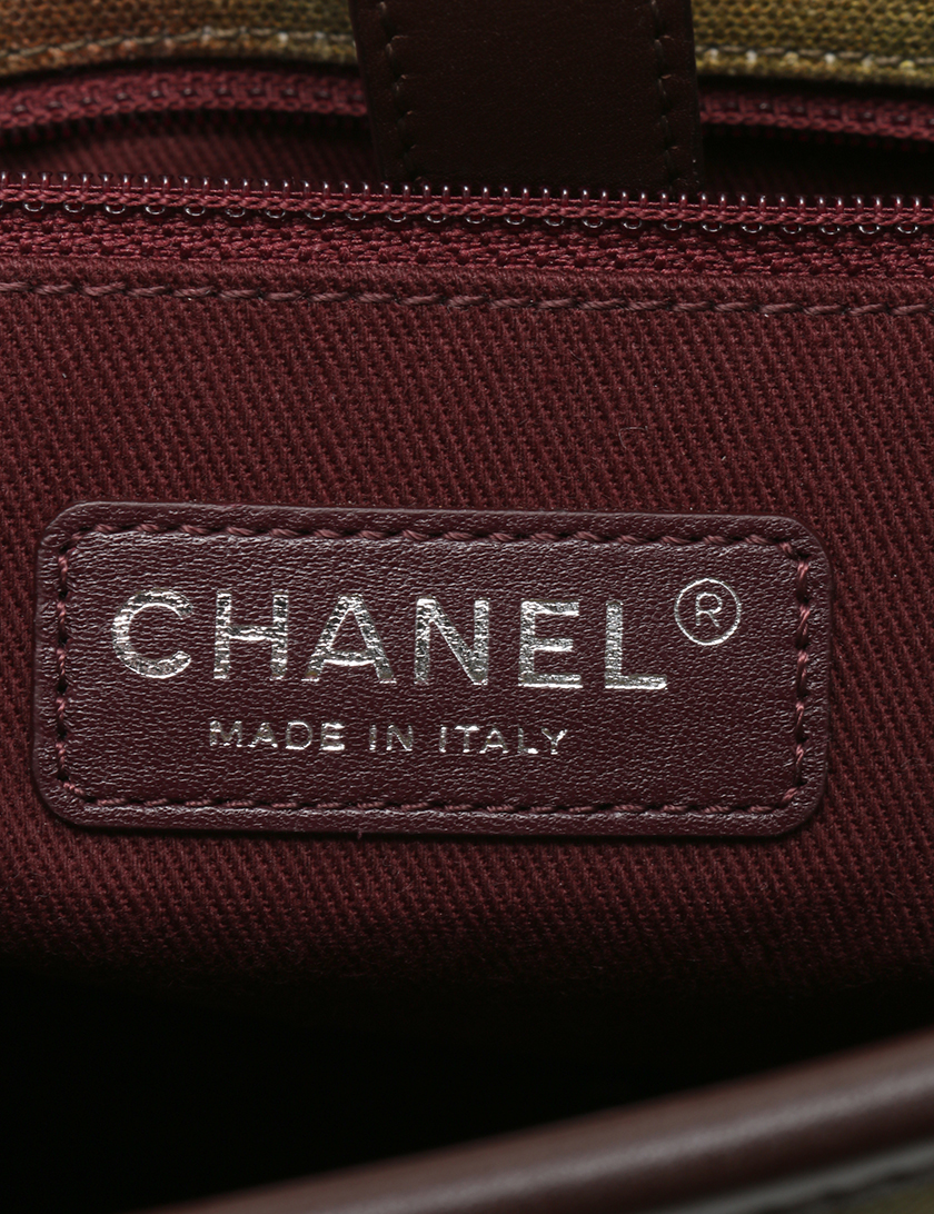 シャネル Chanel Ccマーク エンブロイダリー ファブリック ショルダーバック 2015年 春夏コレクション ハイブランド ブランド専門の中古通販サイト 39064