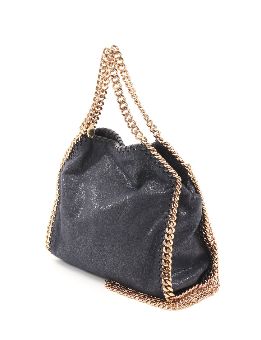 ステラマッカートニー Stella Mccartney ファラベラ ミニ チェーンショルダーバッグ フェイクスエード ネイビー ピンクゴールド ハイブランド ブランド専門の中古通販サイト ステラマッカートニー Stella Mccartney ファラベラ ミニ チェーンショルダーバッグ フェイクスエード ネイビー ピンクゴールド ハイブランド ブランド専門の中古通販サイト