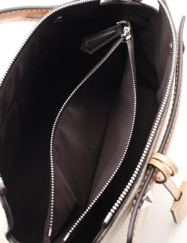 フェンディ(FENDI)BY|THE|WAY|MEDIUM|バイザウェイ|ミディアム|ハンドバッグ|レザー|アイボリー|茶|2WAY|ハイブランド・ブランド専門の中古通販サイト(524992)
