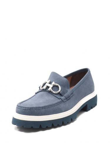 サルヴァトーレフェラガモ(Salvatore Ferragamo)BLEECKER|LOAFERS|ガンチーニ|ローファー|モカシン|ヌバックレザー|青|ハイブランド・ブランド専門の中古通販サイト(517045) サルヴァトーレフェラガモ(Salvatore Ferragamo)BLEECKER|LOAFERS|ガンチーニ|ローファー|モカシン|ヌバックレザー|青|ハイブランド・ブランド専門の中古通販サイト(517045)