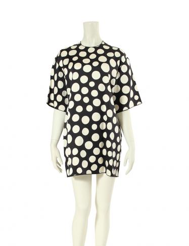 セリーヌ CELINE ドット柄水玉ワンピース CELINE・ワンピース・ワンピース シルク 水玉模様｜【公式】宅配