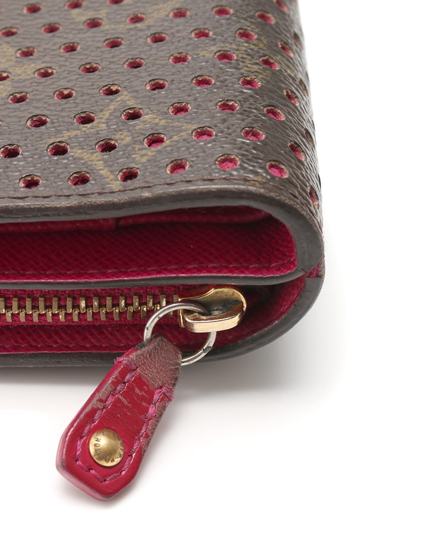 ルイヴィトン(LOUIS VUITTON)コンパクトジップ|2つ折り財布|モノグラムペルフォ||ハイブランド・ブランド専門の中古通販サイト(40718)