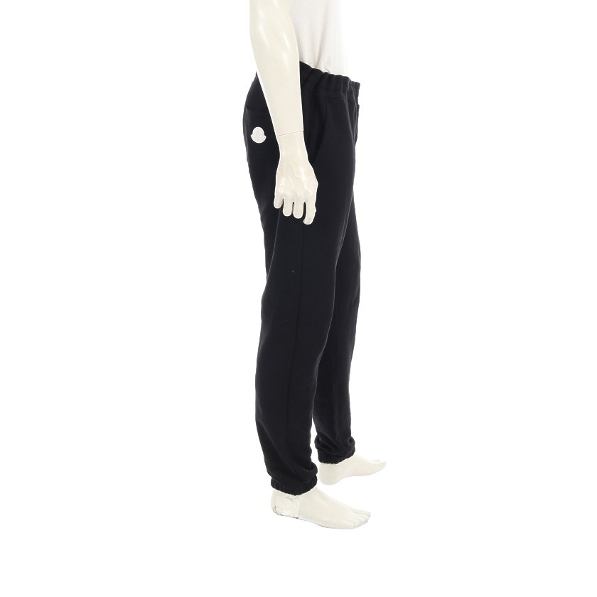 モンクレール Moncler スウェットパンツ コットン 黒 白 ハイブランド ブランド専門の中古通販サイト 5329