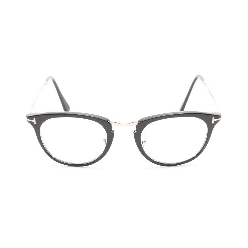 最大60 Offクーポン トムフォード Tom Ford ウェリントン メガネ 眼鏡 ブラック ゴールド Tf5466 Fucoa Cl