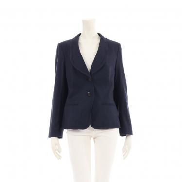 美品♡Lサイズ♡ESCADA エスカーダ ベロア デザイン ジャケット ブラック ESCADA（エスカーダ）の古着・中古通販 | 【公式】RAGTAG