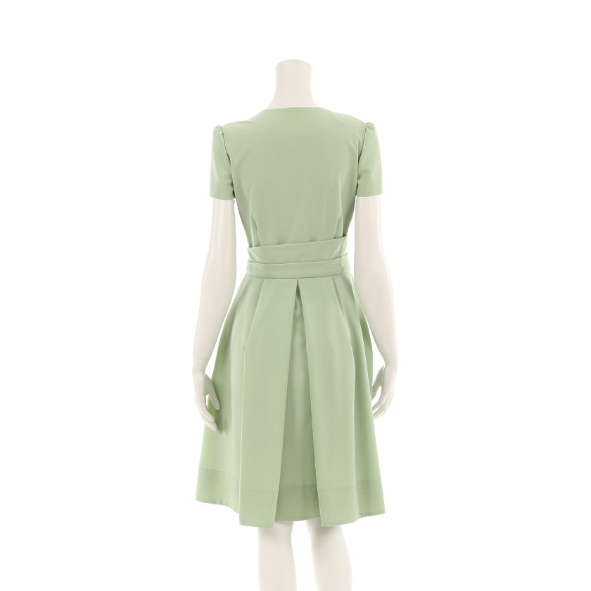フォクシーニューヨーク(FOXEY NEW YORK)|ラップワンピース|半袖|ミントグリーン|ハイブランド・ブランド専門の中古通販サイト(548654)