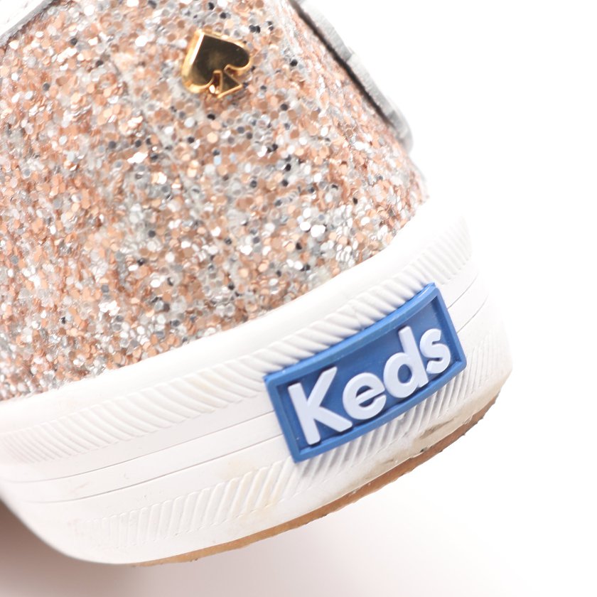 ケイトスペード(kate spade)kate|spade|×|Keds|スニーカー|レザー|グリッター|白|ピンクゴールド|フラワー|ハイブランド・ブランド専門の中古通販サイト(549341) ケイトスペード(kate spade)kate|spade|×|Keds|スニーカー|レザー|グリッター|白|ピンクゴールド|フラワー|ハイブランド・ブランド専門の中古通販サイト(549341)