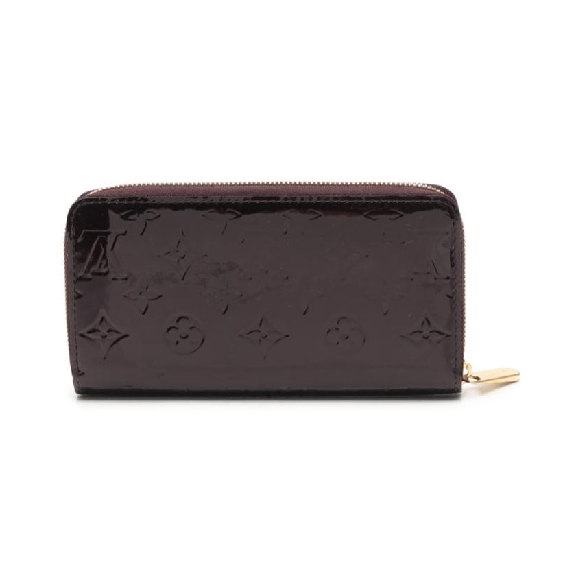 ルイヴィトン(LOUIS VUITTON)ジッピーウォレット|モノグラムヴェルニ|ラウンドファスナー長財布|レザー|アマラント|ハイブランド・ブランド専門の中古通販サイト(552806)