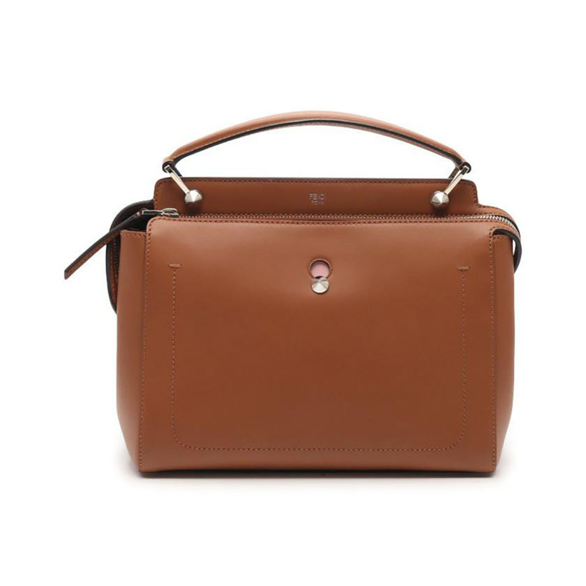 フェンディ(FENDI)ドットコム|ハンドバッグ|レザー|茶|ハイ ...