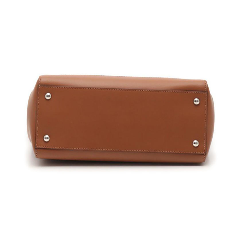 フェンディ(FENDI)ドットコム|ハンドバッグ|レザー|茶|ハイ ...