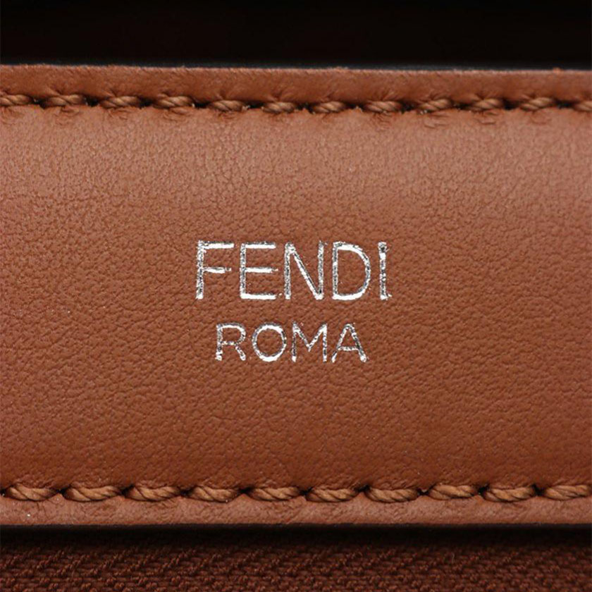 フェンディ(FENDI)ドットコム|ハンドバッグ|レザー|茶|ハイ ...