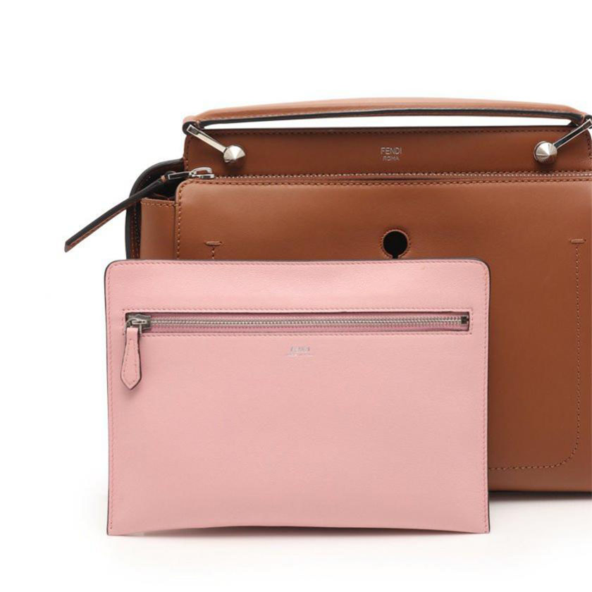 フェンディ(FENDI)ドットコム|ハンドバッグ|レザー|茶|ハイ ...