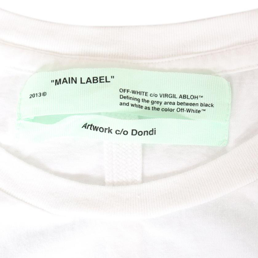 オフホワイト（OFF-WHITE）Tシャツ｜カットソー｜コットン｜白 