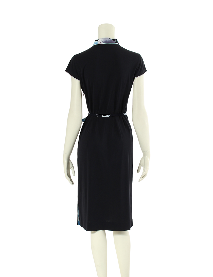 レオナール Leonard ワンピース 青 紺 ハイブランド ブランド専門の中古通販サイト