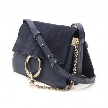 クロエ（Chloe）FAYE｜フェイ｜ショルダーバッグ｜レザー｜スエード ...