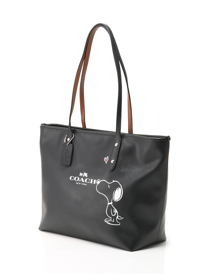 人気沸騰 コーチスヌーピーコラボトートバッグ トートバッグ Drlubricants Com