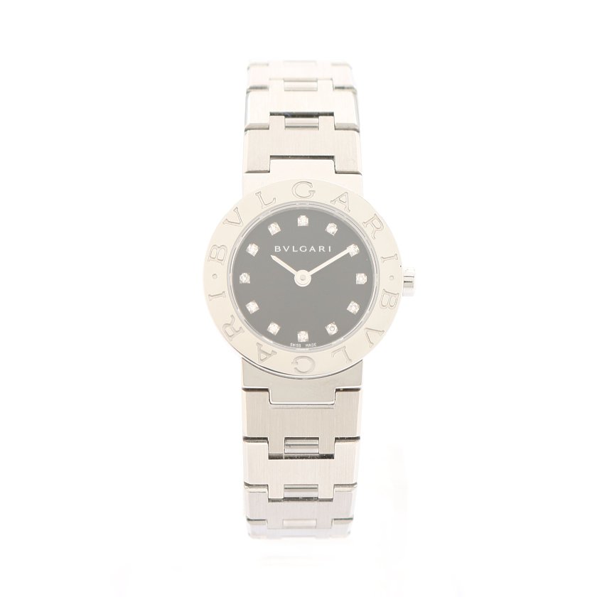 ブルガリ Bvlgari ブルガリブルガリ 腕時計 レディース クオーツ Ss シルバー ダイヤ インデックス 黒文字盤 ハイブランド ブランド専門の中古通販サイト
