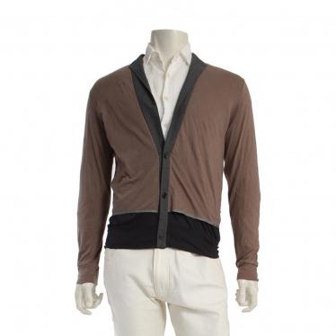 カラー Kolor ジャケット コットン レーヨン グレー 茶色 ハイブランド ブランド専門の中古通販サイト